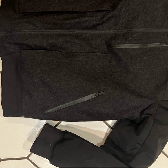 Lululemon womens Roam Far wool/nylon bomber jacket. Sz 12 Reversible waterproof - Picture 9 of 14